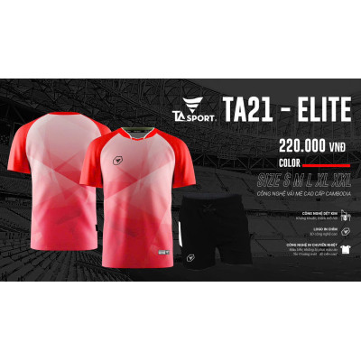 ÁO BÓNG ĐÁ KHÔNG LOGO TA21 ELITE